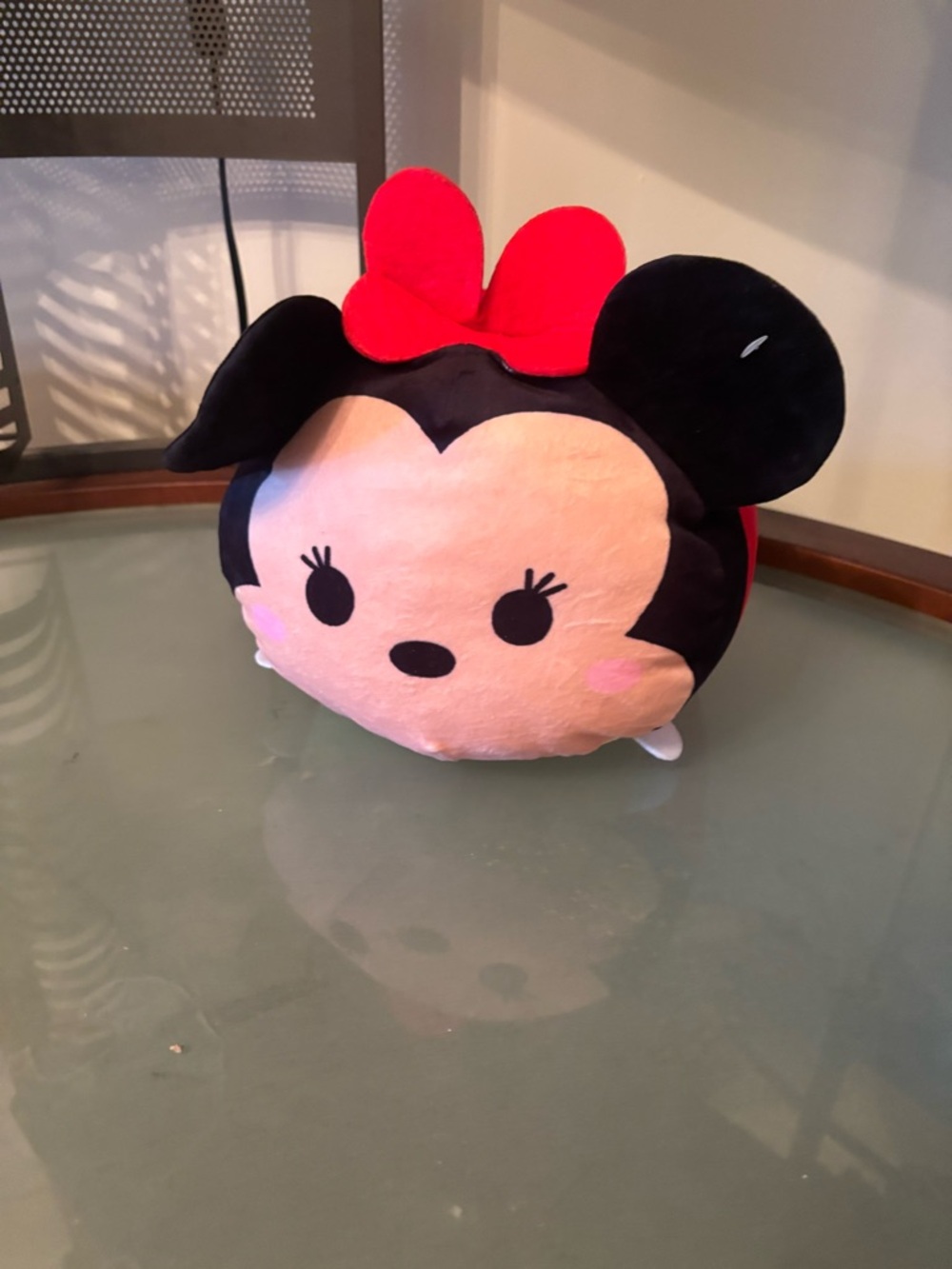 Disney Tsum Tsum Plush Tag - Pink, Black & Yellow - Picture 1 of 6